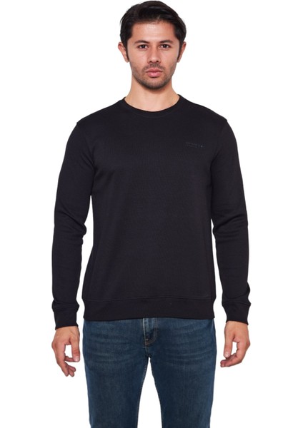5027 Basic Bisiklet Yaka Regular Fit Sweatshirt