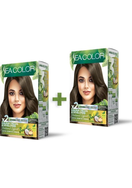 7.11 Yoğun Küllü Kumral 2'li Set Boya