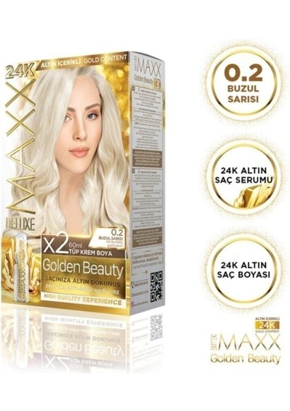 Golden Beauty 0.2 Buzul Sarısı Set Boya