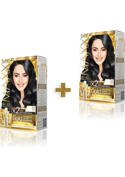 Golden Beauty 1.0 Siyah Set Boya