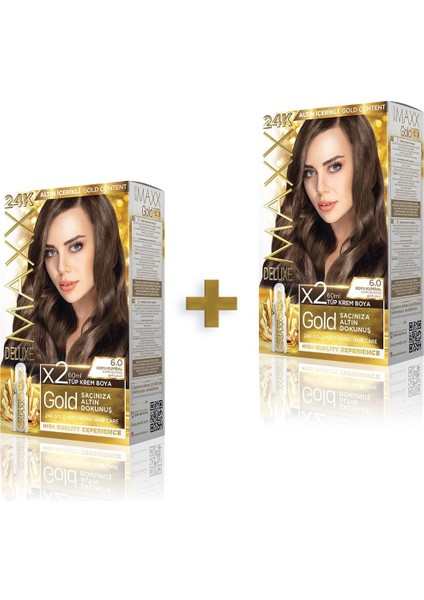 Golden Beauty 6.0 Koyu Kumral Set Boya