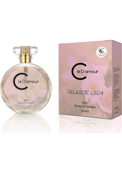Cle D'amour Delicate Lady (Çiçeksi) Women - 3 Lü Kadın Parfüm Seti 50 ml - Vegan fiyatları
