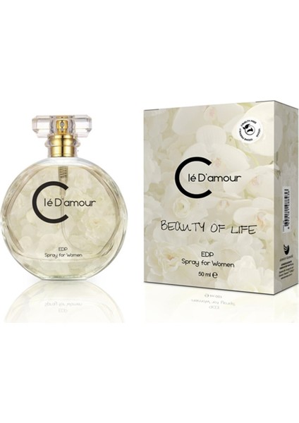 Cle D'amour Beauty Of Life (Miskli/çiçeksi) Women - 3 Lü Kadın Parfüm Seti 50 ml - Vegan fiyatları