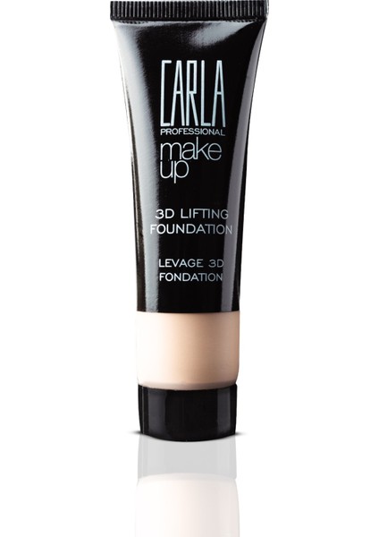 3D Lifting Foundation - Fondöten Orta 30 ml - No: 100