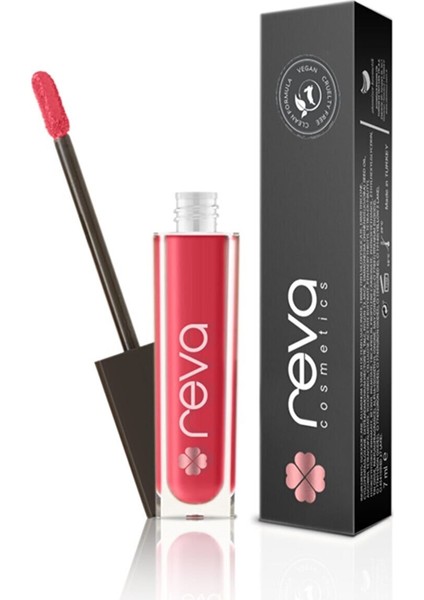Creamy Matte Lip Gloss Ribbon Red - Mat Krem Dudak Parlatıcısı 7 ml - No: 106