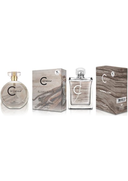 Cle D'amour Bloomıng Days + Powerful Scent - 2 Li Kadın Erkek Parfüm Seti 50 ml - Vegan