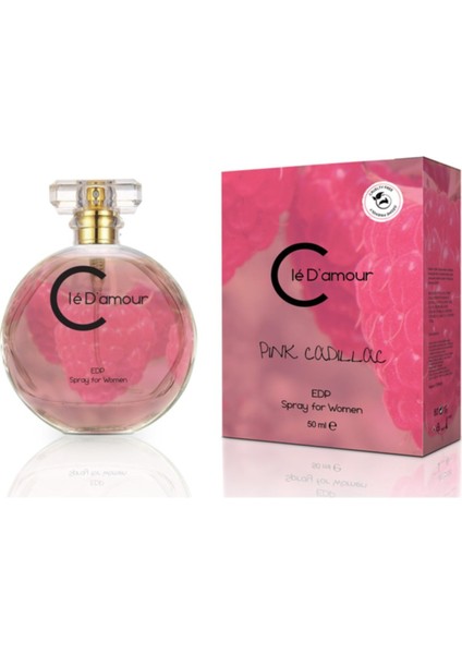 Cle D'amour Pink Cadillac (Meyveli/çiçeksi) Women - 3 Lü Kadın Parfüm Seti 50 ml - Vegan fiyatları