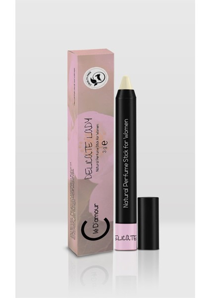 Cle D'amour Delicate Lady (Çiçeksi) Women - 3 Lü Kadın Parfüm Seti 100 ml - Vegan