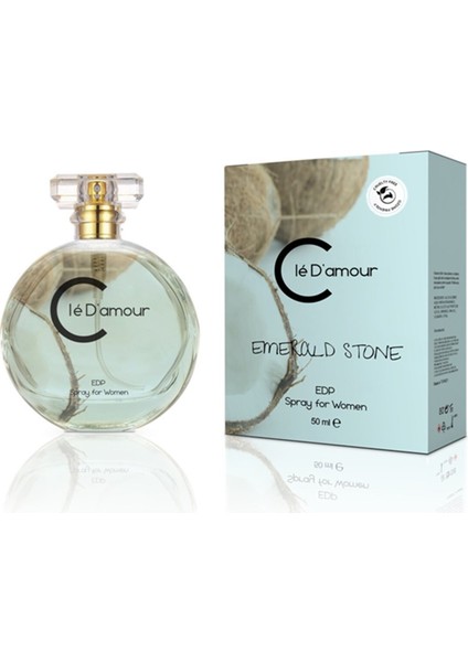 Cle D'amour Emerald Stone (Gurme/çiçeksi) Women - 3 Lü Kadın Parfüm Seti 50 ml - Vegan fiyatları
