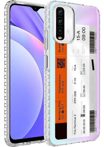 Xiaomi Redmi Note 10S Kılıf Airbag Kenarlı Renkli Desenli Elegans