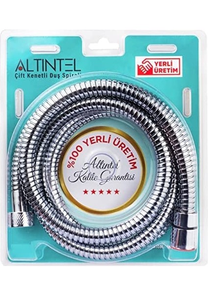 Duş Spirali Çift Kenetli - 150 cm