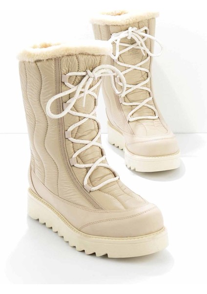 Bej Paraşüt Kadın Bot & Bootie K02102270067