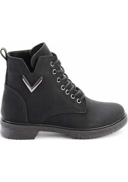 Siyah Nubuk Kadın Bot & Bootie K02250058201 fiyatları