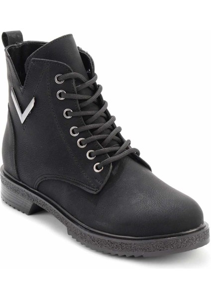 Siyah Nubuk Kadın Bot & Bootie K02250058201 modelleri
