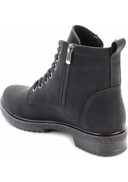 Siyah Nubuk Kadın Bot & Bootie K02250058201 fırsatları