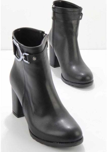 Siyah Kadın Bot & Bootie K02247012209