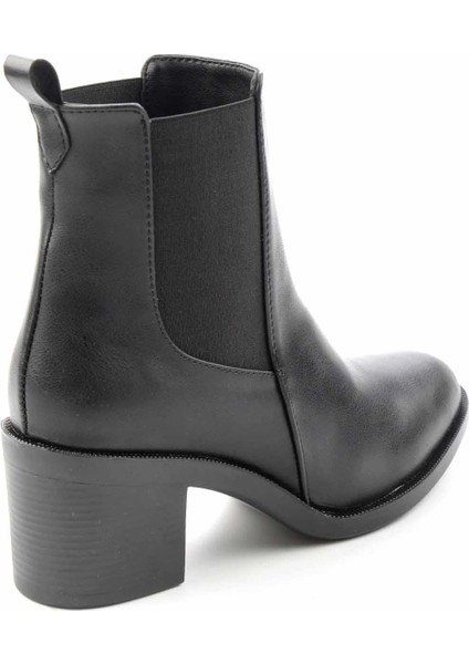 Siyah Kadın Bot & Bootie K02826011209