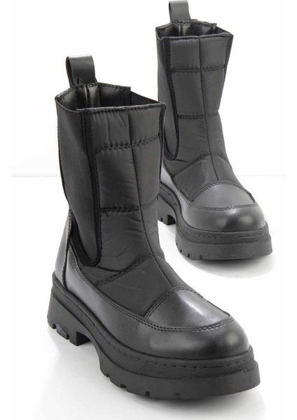 Siyah Kadın Bot & Bootie K02924111109
