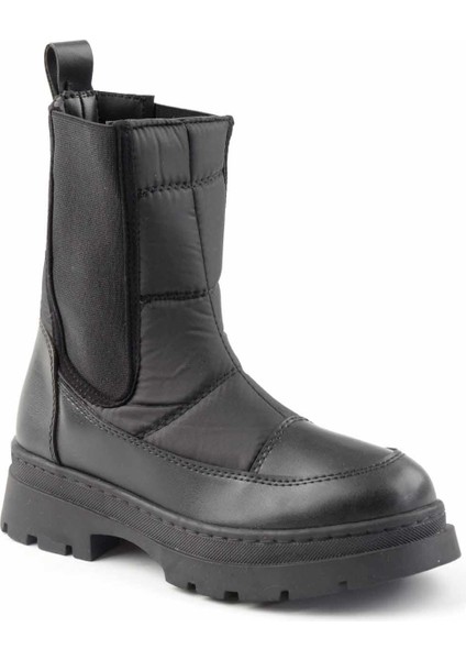 Siyah Kadın Bot & Bootie K02924111109