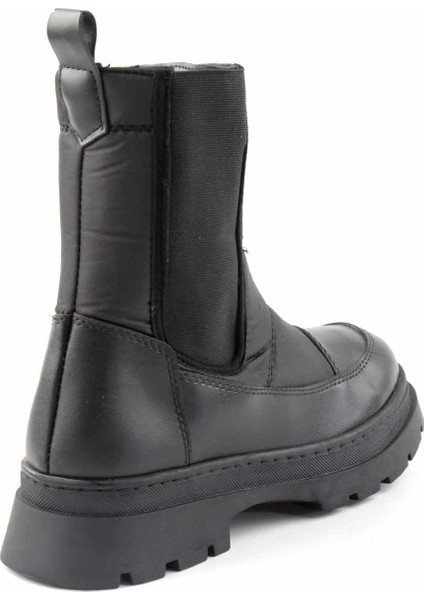 Siyah Kadın Bot & Bootie K02924111109