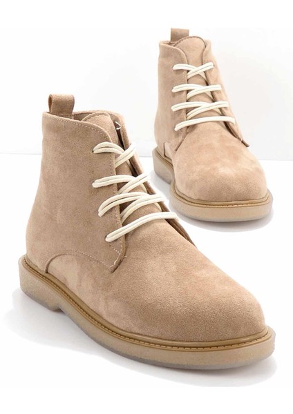 Camel Süet Kadın Bot & Bootie K02192140102