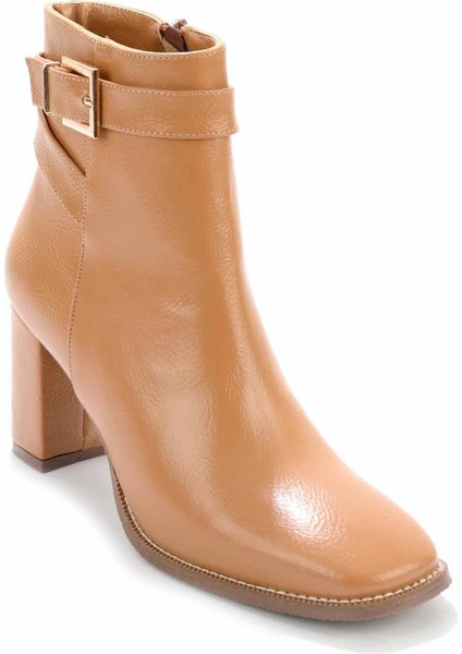 Taba Kırışık Kadın Bot & Bootie K02209090542 modelleri