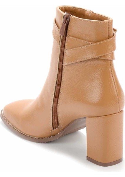 Taba Kırışık Kadın Bot & Bootie K02209090542 fırsatları