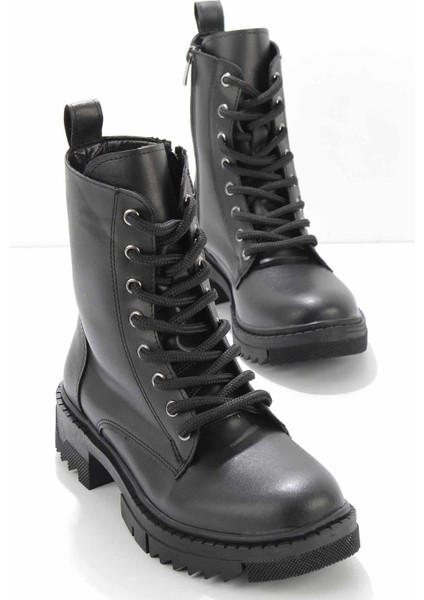 Siyah Kadın Bot & Bootie K02140001609