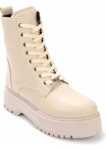 Bej Kadın Bot & Bootie K02769018509
