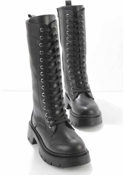 Siyah Kadın Bot & Bootie K02886268109