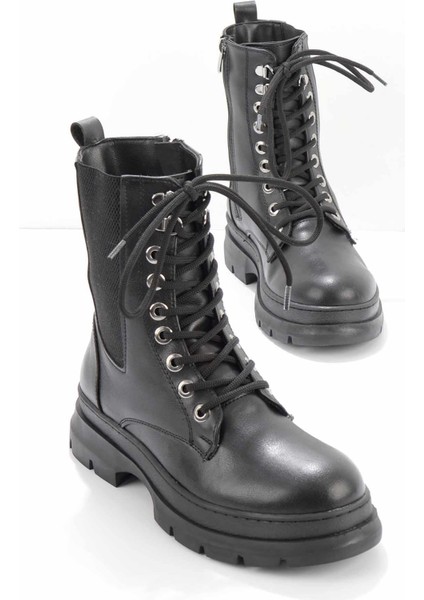 Siyah Kadın Bot & Bootie K02652100509