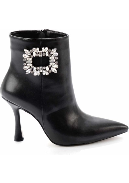 Siyah Kadın Bot & Bootie K02229008409