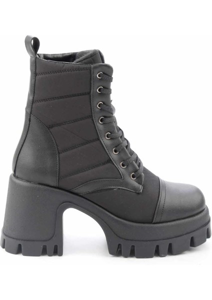 Siyah Paraşüt Kadın Bot & Bootie K02140020467 fiyatları