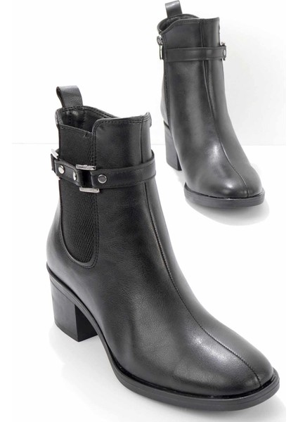 Siyah Kadın Bot & Bootie K02260020209