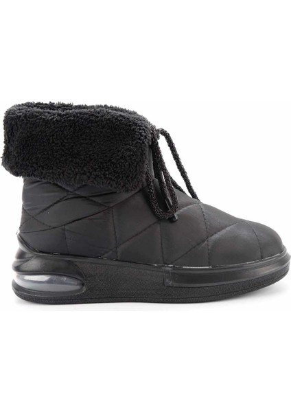 Siyah Anorak Kadın Bot & Bootie K02212030085