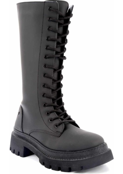Mat Siyah Kadın Bot & Bootie K02538036609 modelleri