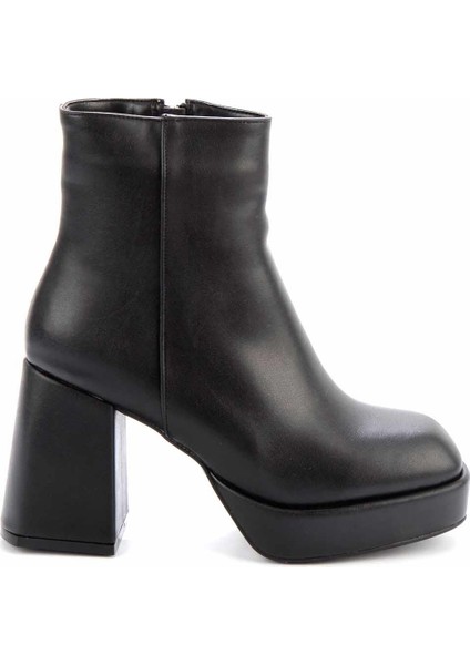 Siyah Kadın Bot & Bootie K02221500309