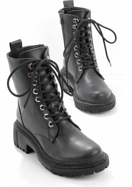 Siyah Kadın Bot & Bootie K02652100709
