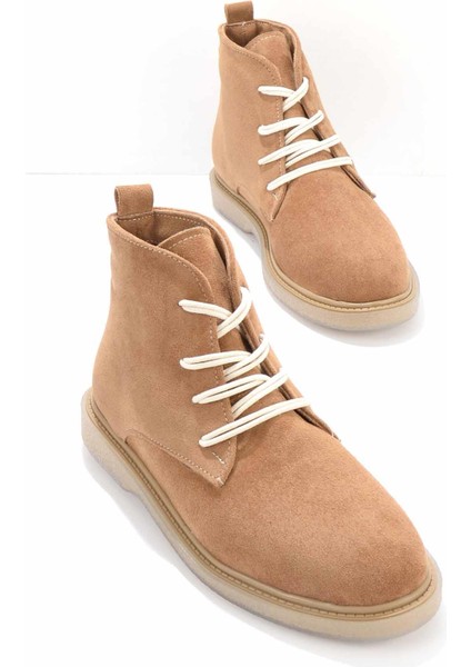 Taba Süet Kadın Bot & Bootie K02192140102