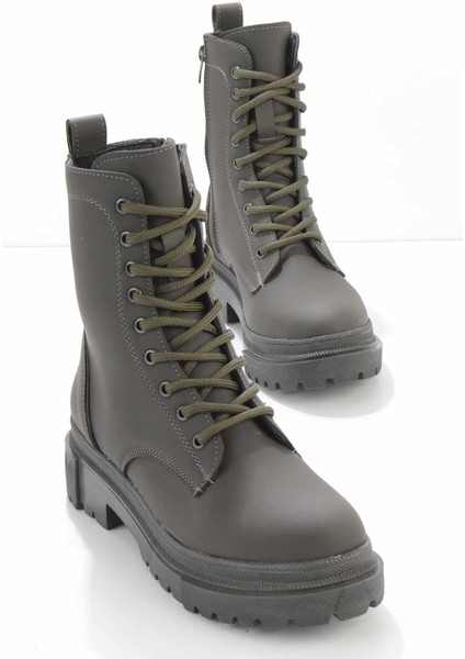 Haki Kadın Bot & Bootie K02991100209
