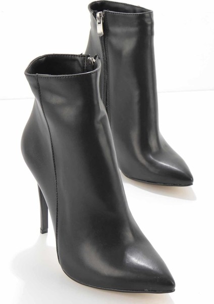 Siyah Kadın Bot & Bootie K02671050109
