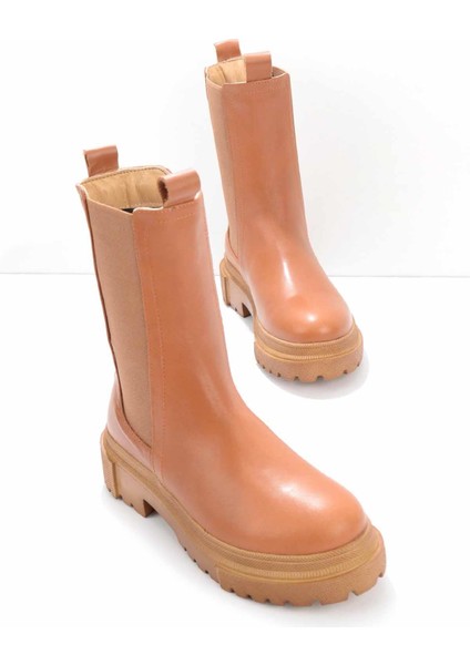 Taba Deri Kadın Bot & Bootie K02724300103