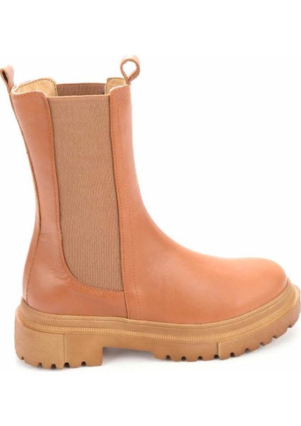 Taba Deri Kadın Bot & Bootie K02724300103 fiyatları