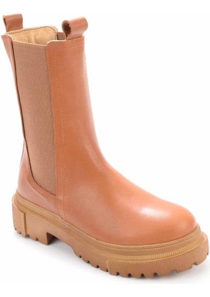 Taba Deri Kadın Bot & Bootie K02724300103 modelleri