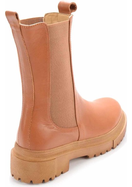 Taba Deri Kadın Bot & Bootie K02724300103 fırsatları