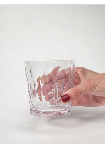 Opportia Exclusive Diamond Kırılmaz Bardak 250ml 6lı Set