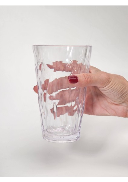 Opportia Exclusive Diamond Kırılmaz Bardak 300ml 6lı Set