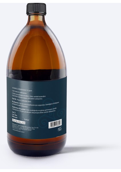 Gümüş Hidrosolü 1000 ml