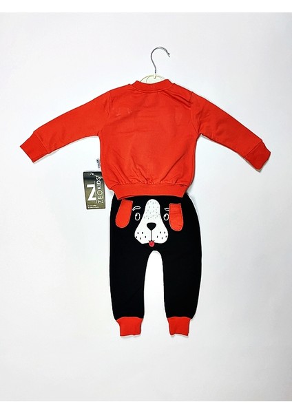 Zeokids Köpek Baskılı Erkek Bebek Takım fiyatları