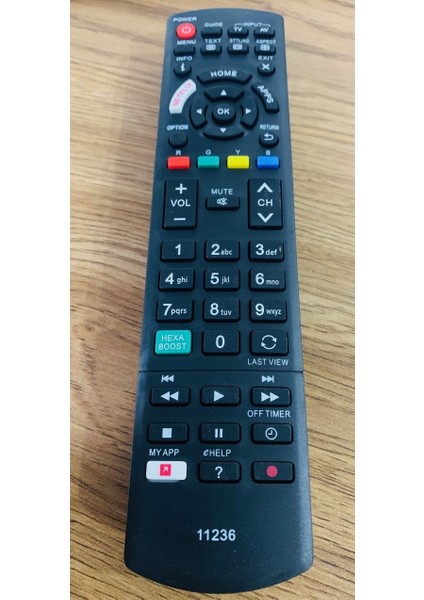 Panasonic Netflix Tuşlu Universal LCD LED Tv Kumandası Panasonik Netflix Tuş